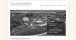 Desktop Screenshot of ccchristiansen.de