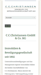 Mobile Screenshot of ccchristiansen.de