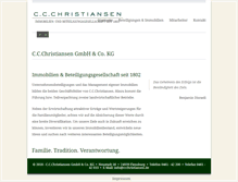 Tablet Screenshot of ccchristiansen.de